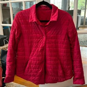 Lululemon puffer jacket with snaps